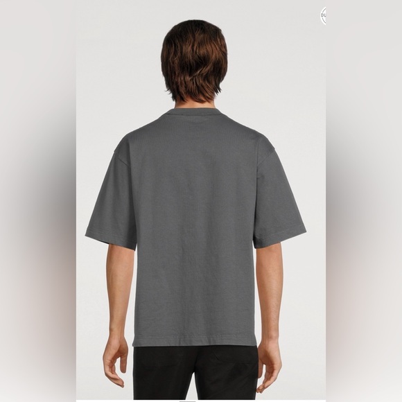 ACNE STUDIOS  Gray Men's Casual Cotton Logo T-Shirt size extra small - Picture 3 of 10